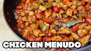 CHICKEN MENUDO | Paano Magluto ng Menudo Gamit ang Manok