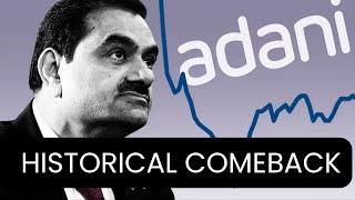 ADANI makes Historical comeback | What about Hindenburg ?