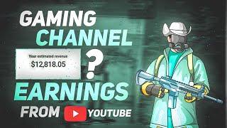 HOW MUCH DOES A GAMING / MONTAGE CHANNEL EARNS FROM YOUTUBE | BGMI MONTAGE CHANNEL YOUTUBE EARNING