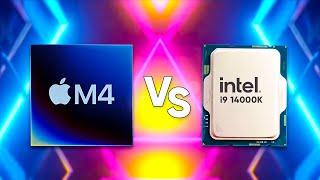 Apple M4 Vs Intel i9 14th Gen | Apple Just Beat Intel?