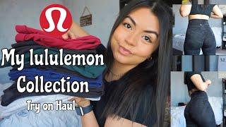 LULULEMON LEGGING COLLECTION | TRY ON HAUL | ALIGN LEGGINGS