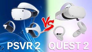 PSVR 2 vs Quest 2! Sony Playstation VR2 First Look & Reactions!