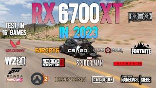 RX 6700 XT : Test in 16 Games in 2023 ft Ryzen 7 5800X3D - RX 6700XT Gaming in 2023