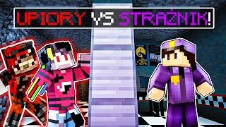 UPIORNE ANIMATRONIKI VS STRAŻNIK Z FNAF w Minecraft!