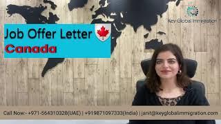 Job Offer letter for Canada | Job Offer letter for Canada 2021