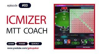 ICMIZER - Playing MTT ICM push/fold scenarios #3