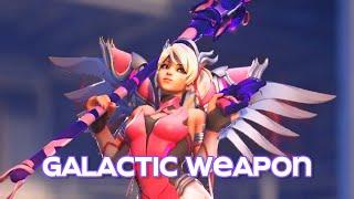 The New Galactic Weapon Is So Sparkly! Mercy Season 15 - Overwatch 2