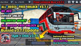 All Buses Free Unlock Apk + Obb v3.7.1 For Bus Simulator Indonesia  !! Unlimited Money  No Ads