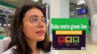 Doha Metro Green Line opens to Mall of Qatar