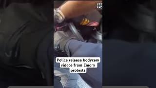 Atlanta police release bodycam video from Emory University protests