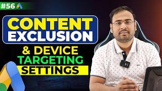 Google Ads Course | Content Exclusion & Device Targeting Settings | Part#56 | UmarTazkeer