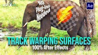 Mastering Texture Tracking on Warped Surfaces | After Effects Tutorial | No Plugins