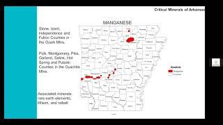 Doug Hanson - OK Geological Survey - Critical Minerals of the Southern Midcontinent workshop