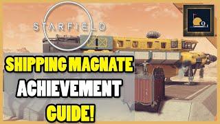 RARE Starfield "SHIPPING MAGNATE" Achievement (1.5% Collected) Guide | FAST & EASY Tips!