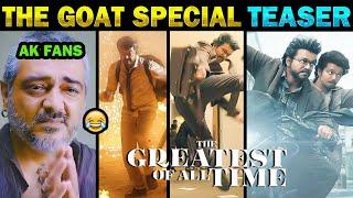 GOAT - Teaser  | #TheGOATBdayShots | GOAT Glimpse | The Greatest of All Time | HBD Thalapathy Vijay