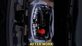 Before Accident/After work my shop#sorts #car #work