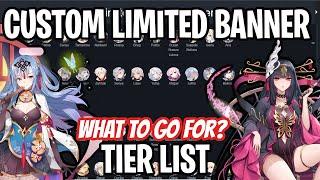 Custom Limited Banner Tier List [Epic Seven]