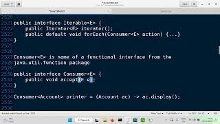 default methods of the Collection interface, forEach, removeif, toArray, spliterator.