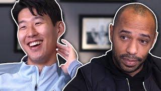 Why is Son always smiling? | Thierry Henry meets Heung-Min Son