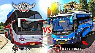 Bus Simulator Indonesia VS Euro truck Simulator 2 | Maleo vs SCS Software