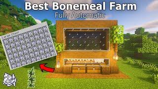 Minecraft: Best AUTOMATIC Bonemeal Farm 1.21! (Survival | Bedrock | Java)