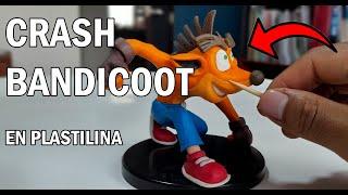 Como hacer a Crash Bandicoot en plastilina | Making Crash Bandicoot in clay.