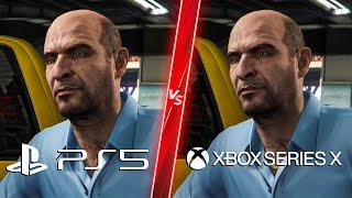 GTA 5 Next Gen Remastered PS5 vs Xbox Series X - Direct Comparison! Attention to Detail & Graphics!