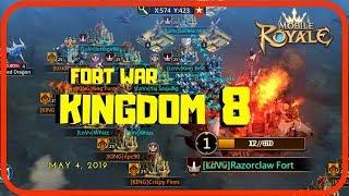 Mobile Royale: Kingdom 8 Fort War (May 4, 2018)