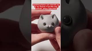 Easy Clay Cat Face Tutorial For Beginners !