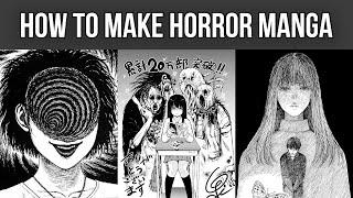 How To Create TERRIFYING Horror Comics, Manga, & Webtoons Like Junji Ito