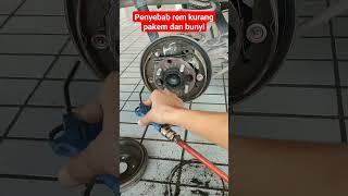 KOTOR BANGET  PENTINGNYA SERVIS REM SECARA RUTIN #mechanic #rem #servis