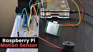 Raspberry Pi Motion Sensor using a PIR Sensor