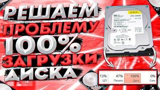 Диск постоянно загружен на 100%? Решаем проблему!