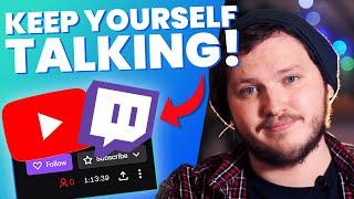How To Keep YOURSELF TALKING And PLAN Your Stream! - Twitch Growth 2021