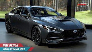 2026 Subaru WRX First Look – More Power, More Performance!