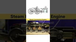 Steam Locomotive Engine 