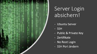 SSH Server Login absichern mit Zertifikaten über PuttyGen und Putty (ssh-keygen)