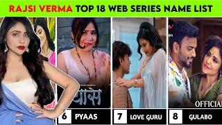 Top 20 rajsi verma web series | Rajsi verma web series list | Rajsi verma new web series