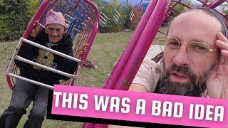 Fun Park with Lala Ji in Kathmandu was a bad idea!