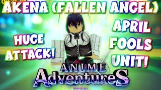 *MAX* Mythical Akena (Fallen Angel) Showcase! • Roblox Anime Adventures!