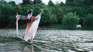 Dance above the water, such magical skill in the world. Is it special effects?