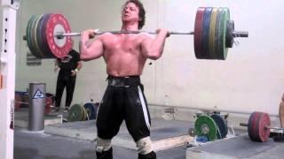 Donny Shankle is Bigger Than You - 200kg PR Hang Clean