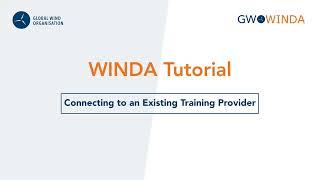 Connecting with an Existing Training Provider