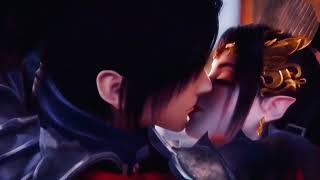 Xiao Yan And Queen Medusa First Kiss  || Battle Through The Heavens #donghua