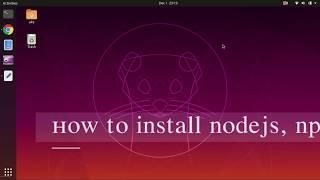 How to Install Nodejs, NPM & Yarn on Ubuntu