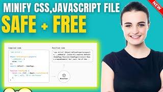 How To Minify CSS JavaScript Files in WordPress 2024
