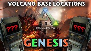 Ark Genesis - Best Base Locations - Volcano Biome