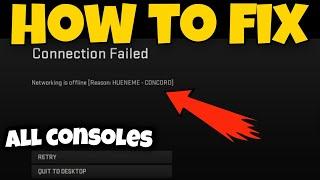 How To Fix Warzone 2 Connection Failed on PS5 & PS4 & XBOX | Warzone 2 Connection Failed PS5 or PS4
