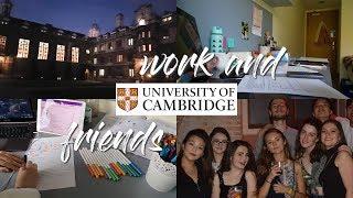 CAMBRIDGE UNIVERSITY VLOG 4 - Work and Friends