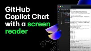 Using GitHub Copilot Chat with a screen reader | Tutorial | Accessible coding